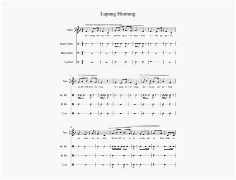 Xylophone Lyre Chords Of Lupang Hinirang, HD Png Download - kindpng