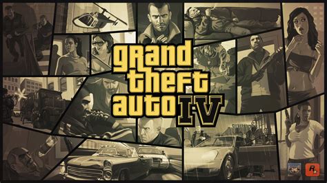 Grand Theft Auto IV Gold Logo Wallpaper by eduard2009 on DeviantArt