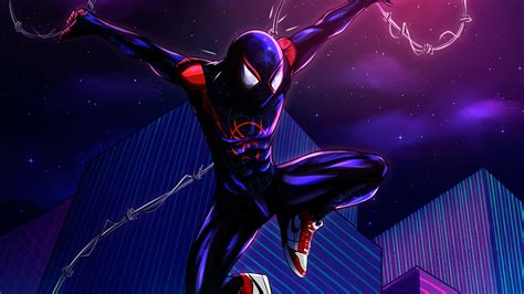 2032x1143 Spider-Man: Into The Spider-Verse, Spider-Man, Miles Morales, HD Wallpaper | Rare Gallery