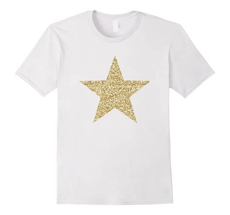 Gold glitter star T-shirt-T-Shirt – Managatee