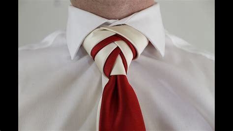 How To Tie a Tie Double Eldredge Knot - YouTube