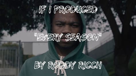 If I Produced "Every Season" by Roddy Ricch - YouTube