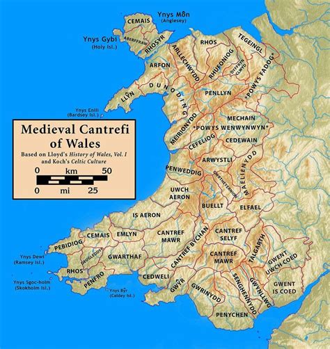 Cantrefi.Medieval.Wales - Llŷn Peninsula - Wikipedia | История