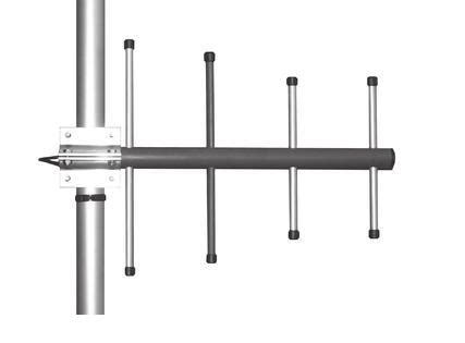 Long ranges with UHF and VHF antennas