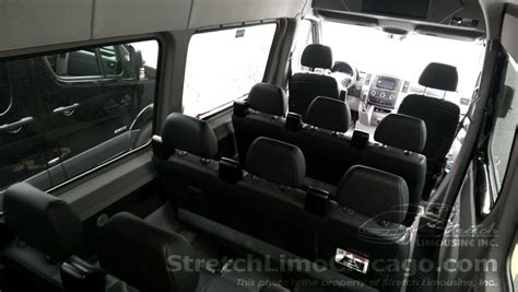 Mercedes Sprinter passenger van - Chicago van rental