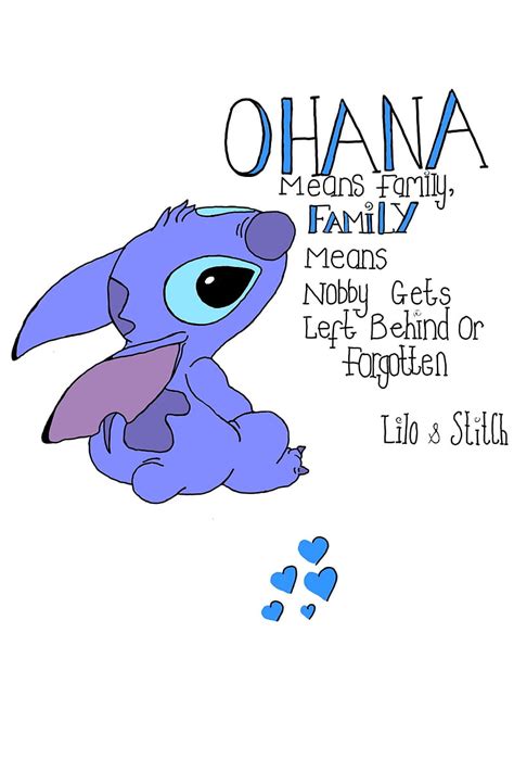 Stitch Ohana, disney stitch, HD phone wallpaper | Peakpx