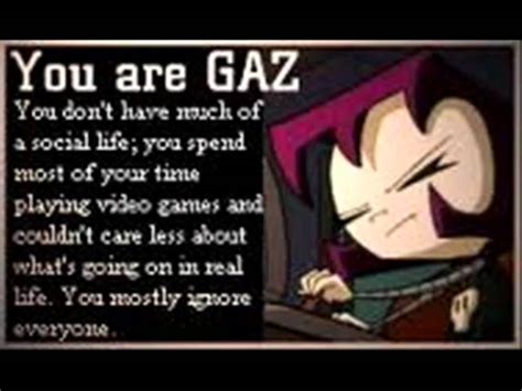 Invader Zim Gaz Quotes