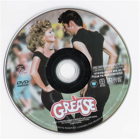 Grease DVD CD | DVD Covers | Cover Century | Over 1.000.000 Album Art ...