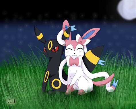 Sylveon And Umbreon Wallpapers - Wallpaper Cave