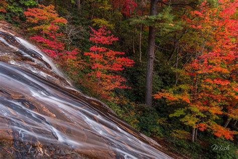 Top of Rainbow Falls Closeup – Rainbow Falls, North Carolina – MishMoments