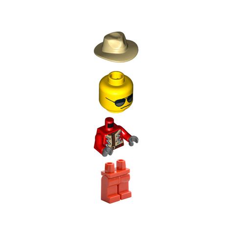 LEGO Monster Truck Driver, Red Outfit Minifigure | Brick Owl - LEGO ...