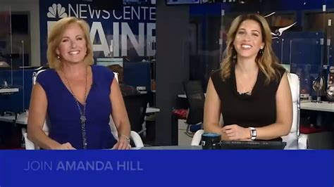 Cindy Williams' handoff to Amanda Hill | NEWS CENTER Maine's 6 p.m ...