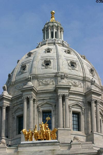 Minnesota State Capitol dome. St. Paul, MN.