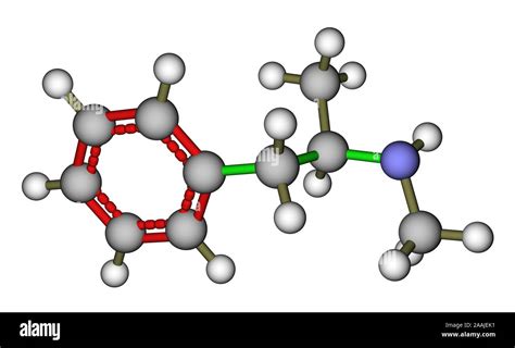 Methamphetamine Structure