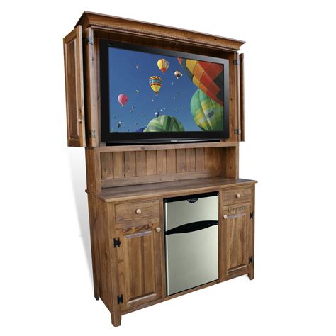 Rustic Shaker Outdoor TV Cabinet