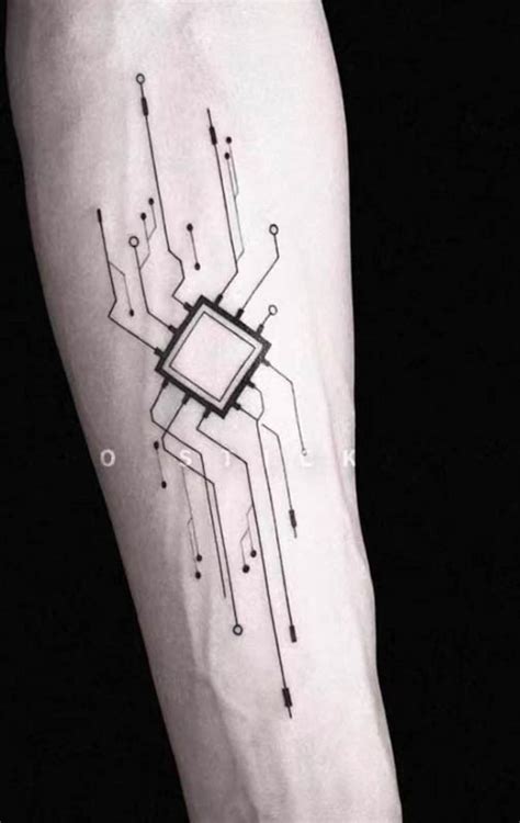 Tattoo Stickers Cyberpunk Artificial Intelligence Circuit , Herbal Crafts for Two Weeks - Etsy UK