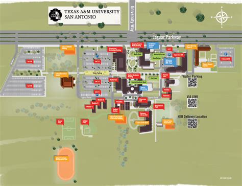 Map Of Texas A & M Campus - Fawnia Susanetta