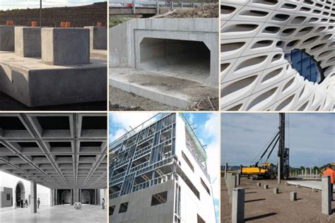 Different types of precast concrete products - Constro Facilitator