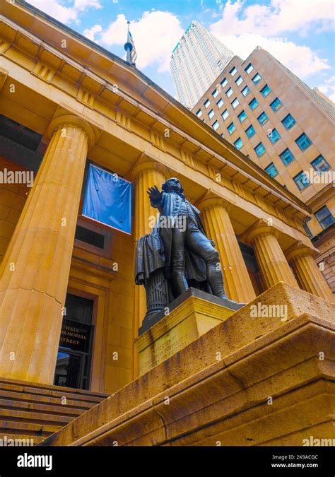 Federal Hall National Memorial, New York Stock Photo - Alamy