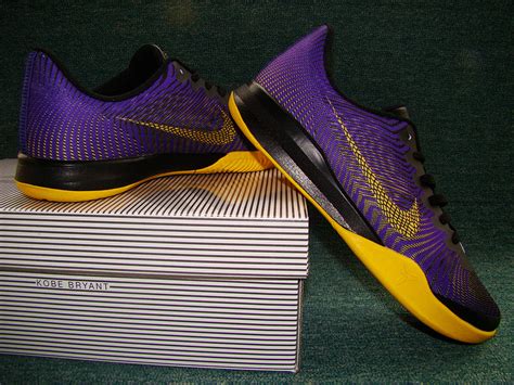 New Nike Kobe Bryant Mentality II Purple Yellow Black Shoes [KBMII04] - $240.00 : Kobe And KD ...