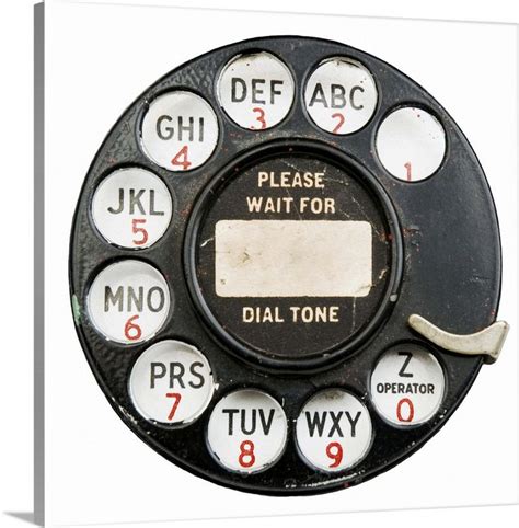 Rotary Dial Phone Art | Vintage Telephone