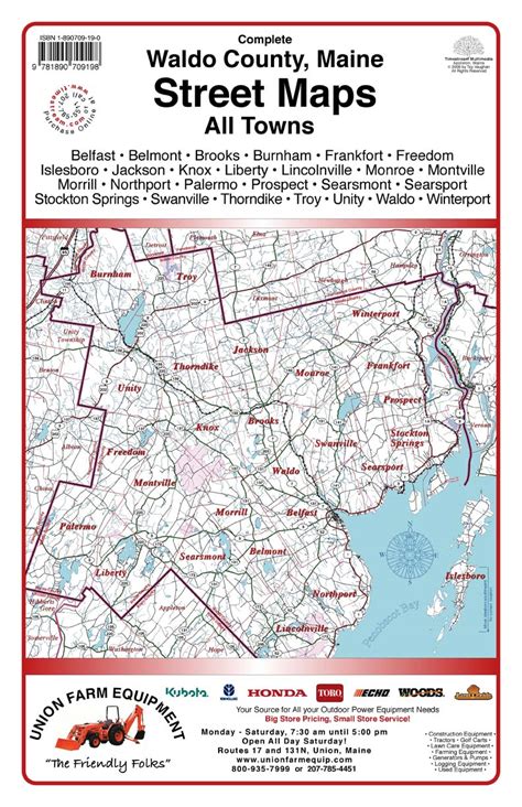 Timestream Maps - Waldo County, Maine