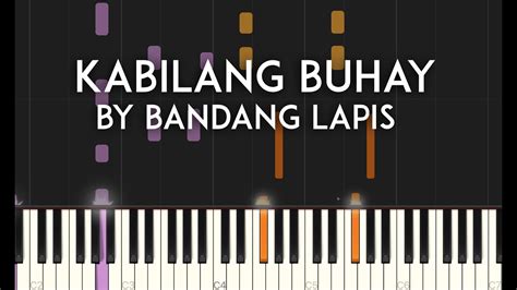 Kabilang Buhay by Bandang Lapis Synthesia piano tutorial + sheet music Chords - Chordify