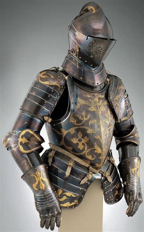 Image result for decorated medieval knight armor replica | Medieval armor, Combat armor, Knight ...