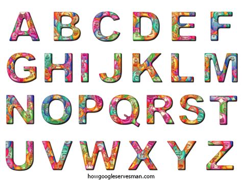 Letters Of The Alphabet Copy Paste