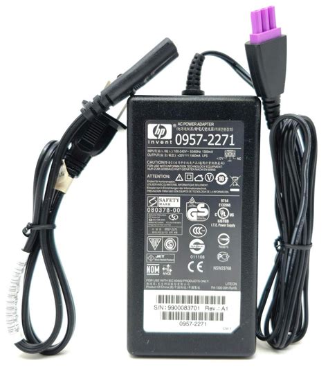 HP 0957-2271 - Genuine HP 32V AC Adapter Charger for HP OfficeJet 4500 ...