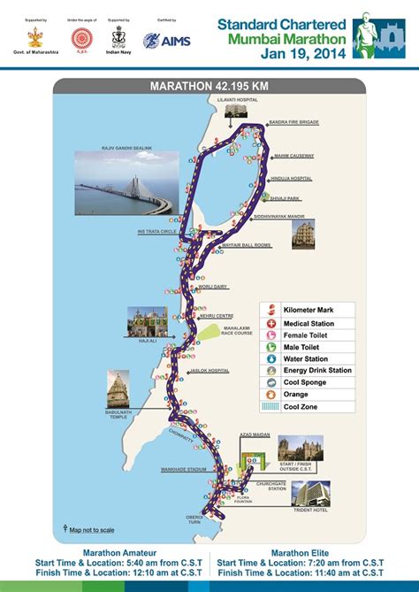 Standard Chartered Mumbai Marathon: Route unveiled