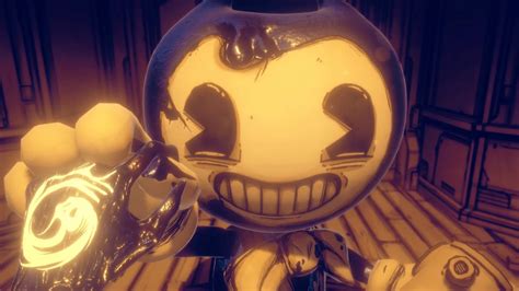 Bendy and the Dark Revival Real Bendy Playing with a Toy Train - YouTube