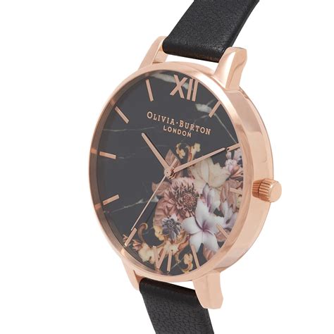 Olivia Burton Marble Floral Ladies Watch OB16CS01