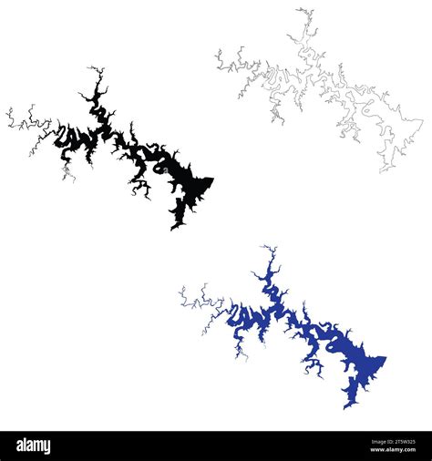 Skiatook Lake icon. Lake Winnipesauke Map sign. Lake Winnipesauke Outline symbol. Oklahoma Map ...