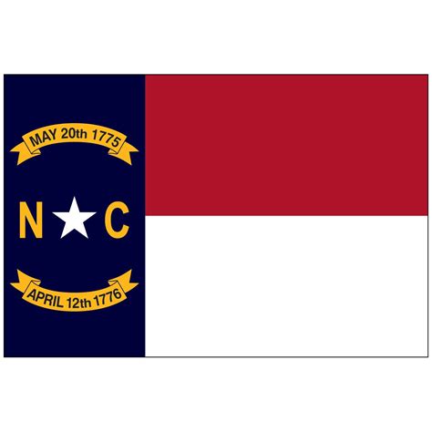 North Carolina State Flag - Flagpole Man