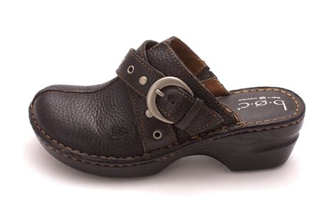 Born - Womens Karley Clog Leather Closed Toe Clogs - Walmart.com - Walmart.com