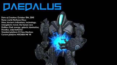 Daedalus Bio by morris169 on DeviantArt