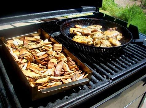 Using A Smoker On Your Gas Grill Recipe | Just A Pinch Recipes