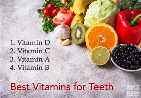 Best Vitamins for Teeth & Their Natural Food Sources - Dental Blog