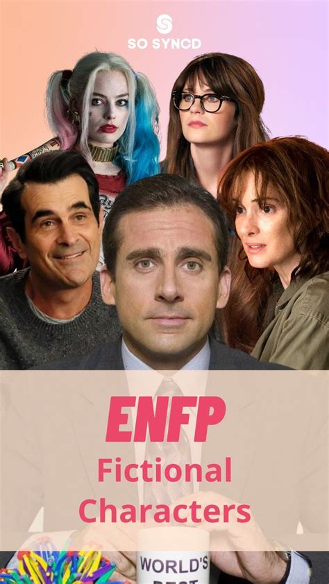 Fictional characters with the ENFP personality type | Enfp, Enfp ...