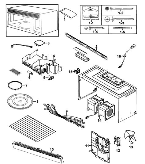 [DIAGRAM] Panasonic Microwave Parts Diagram - MYDIAGRAM.ONLINE