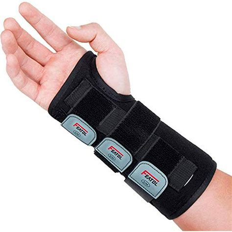 Wrist Brace for Carpal Tunnel, Adjustable Wrist Support Brace with Splints Right Hand, Small ...