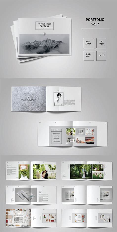 Architecture Portfolio Template Indesign - The Templates Art