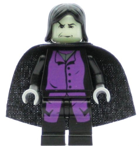 LEGO Minifigure Professor Snape Prisoner of Azkaban Pattern Light Bluish Gray Hands