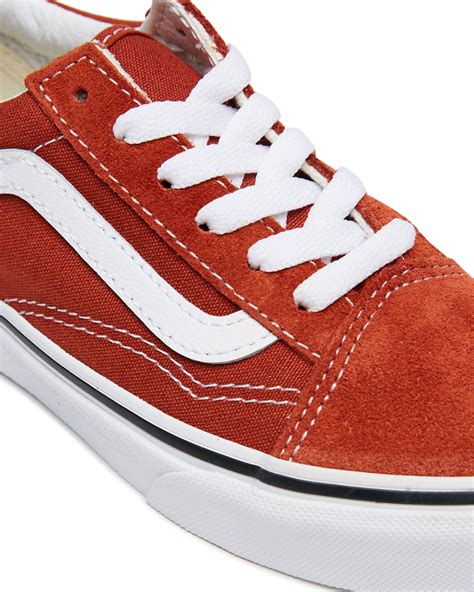 Vans Kids Old Skool Shoe - Red | SurfStitch