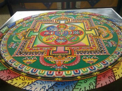 Tibetan Monk -sand | Mandalas | Pinterest