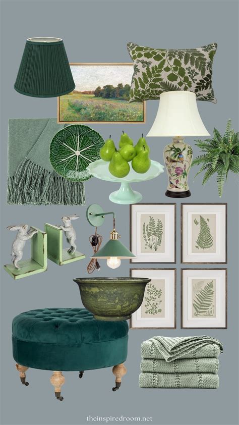 Seeing Green: 74+ Green Home Decor Finds - The Inspired Room