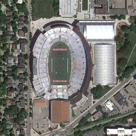 Camp Randall Stadium in Madison, WI (Google Maps)