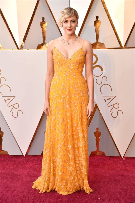 Greta Gerwig on the Oscars Red Carpet 2018: Oscars Red Carpet Arrivals ...