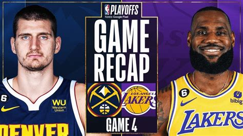 Denver Nuggets 113-111 Los Angeles Lakers | NBA Playoff highlights | NBA News | Sky Sports